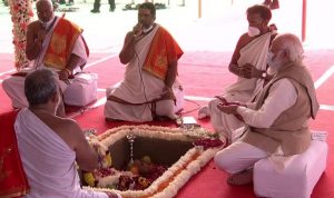 Read more about the article मंत्रोच्चारण के साथ रखी गई नए संसद भवन की नींव