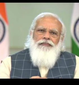 Read more about the article पीएम नरेंद्र मोदी ने कोरोना के बचाव के लिए 4T मंत्र दिया