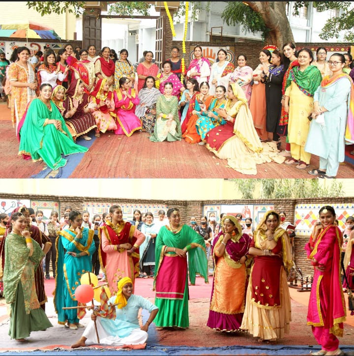 You are currently viewing एचएमवी कॉलेज ने मनाया “तीयन दा मेला”