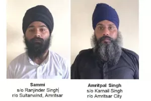 Read more about the article पंजाब पुलिस ने भारी-मात्रा में हथियारों के साथ , दो आतंकवादियों को किया गिरफ्तार