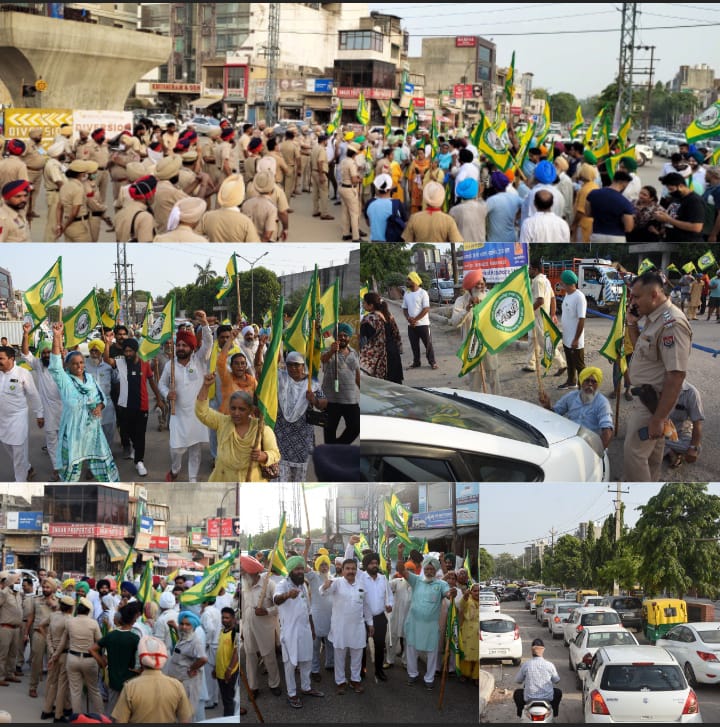 You are currently viewing लुधियाना में अश्वनी शर्मा का विरोध किसान सर्किट हाउस के बाहर घेराव करने पहुंच गए