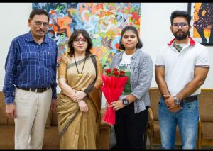 Read more about the article एपीजे कॉलेज ऑफ फाइन आर्ट्स की मुस्कान क्रिकेट टीम में स्टेट चैंपियन घोषित