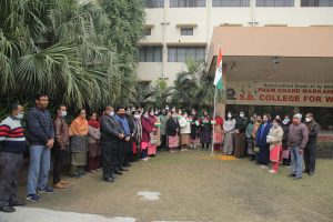Read more about the article प्रेमचंद मारकंडा एस डी कालेज जालंधर में उत्साह पूर्वक मनाया गया गन्तन्त्र दिवस