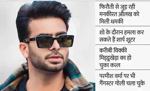 You are currently viewing पंजाबी सिंगर मनकीरत औलख को धमकी पुलिस के आगे गैंगस्टरों के गुर्गों ने कबूला; सुरक्षा के लिए CM मान से मिलेंगे