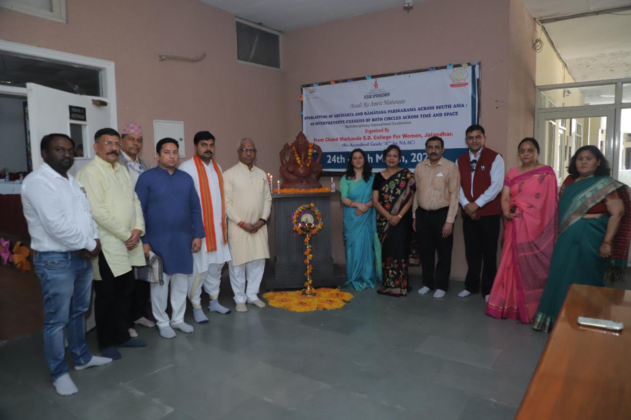 You are currently viewing PCMSD कॉलेज फॉर विमेन जालंधर में भारतीय शिक्षण मंडल के सहयोग से ICSSR द्वारा प्रायोजित ओवरलैपिंग ऑफ़ आर्यावर्त एंड रामायण परिक्रमा पर तीन दिवसीय अंतर्राष्ट्रीय कॉन्फ्रेंस का आयोजन ।