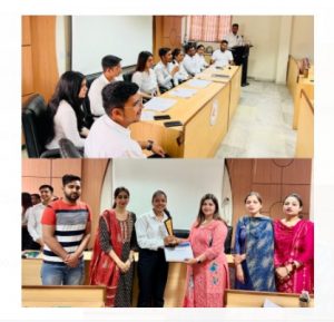 Read more about the article Apeejay College ऑफ फाइन आर्ट्स जालंधर के वाणिज्य और प्रबंधन विभाग के मैक फोरम ने चल रहे मुद्दों पर एक पैनल चर्चा का आयोजन किया।