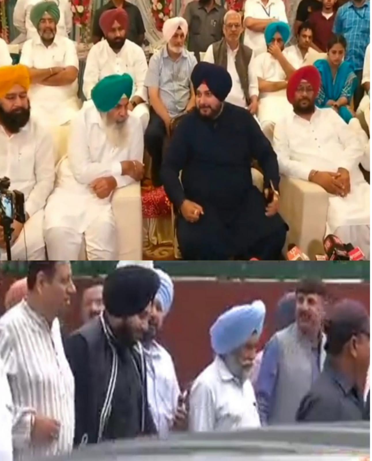You are currently viewing गवर्नर से मिलने पहुंचे सिद्धू शेखड़ी और चीमा साथ में  लॉ एंड ऑर्डर का मुद्दा उठाएंगे वड़िंग मौजूद नहीं