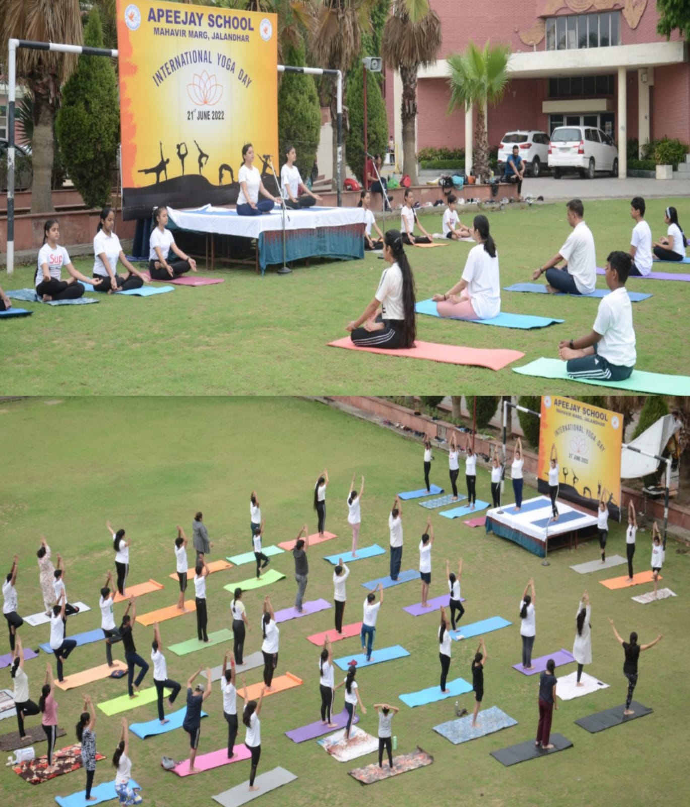 You are currently viewing एपीजे स्कूल महावीर मार्ग में अंतर्राष्ट्रीय योग दिवस धूमधाम से मनाया गया