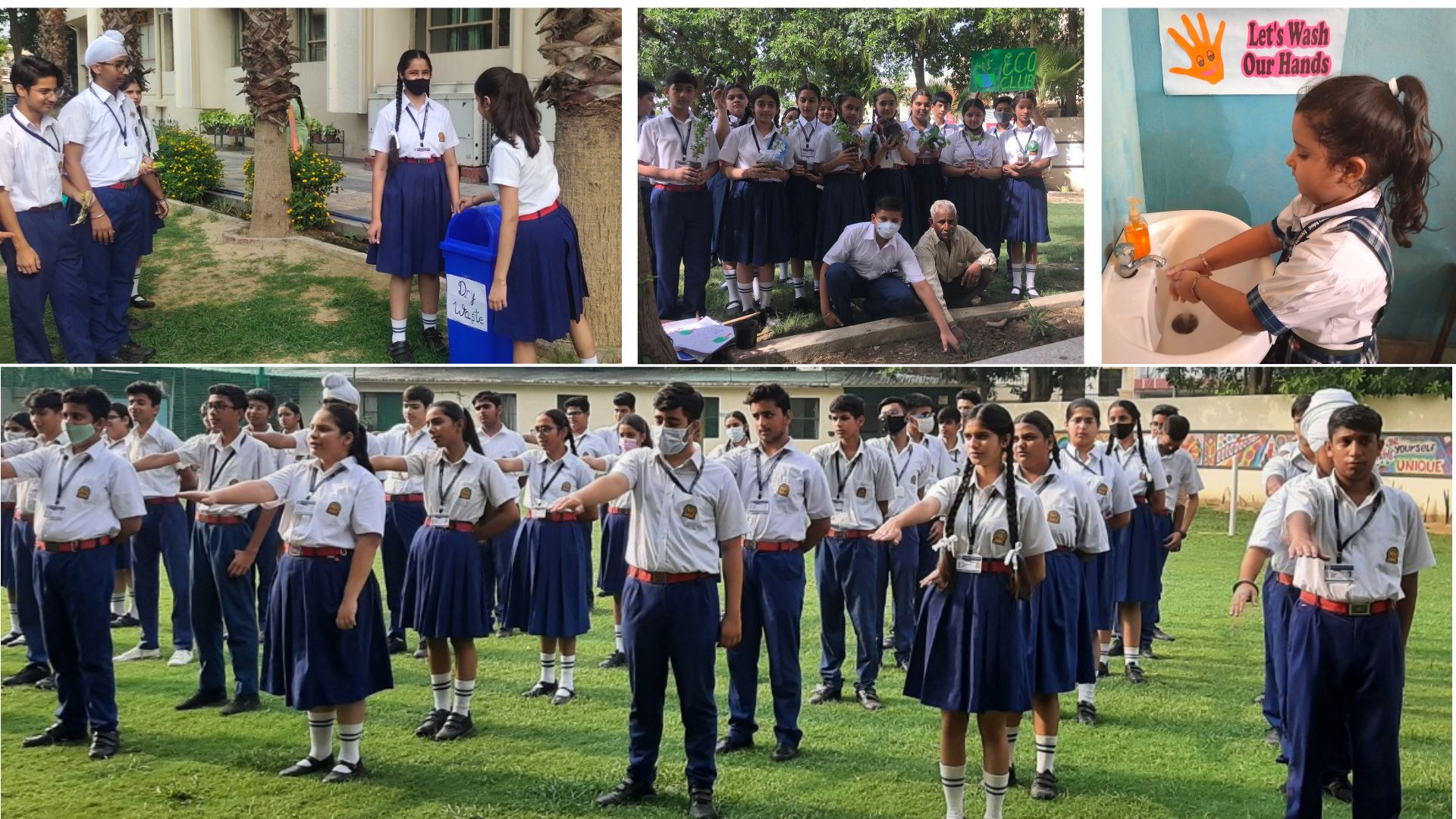 You are currently viewing इनोसेंट हार्ट्स के विद्यार्थियों ने स्वच्छ, स्वस्थ और सशक्त भारत के तहत ली स्वच्छता की शपथ