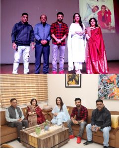 Read more about the article एपीजे कॉलेज ऑफ फाइन आर्ट्स जालंधर में ‘तेरे लिए’ पंजाबी फिल्म के मुख्य अभिनेता श्री हरीश वर्मा एवं अभिनेत्री सुश्री सविताज बराड़ ने किया फिल्म का प्रमोशन