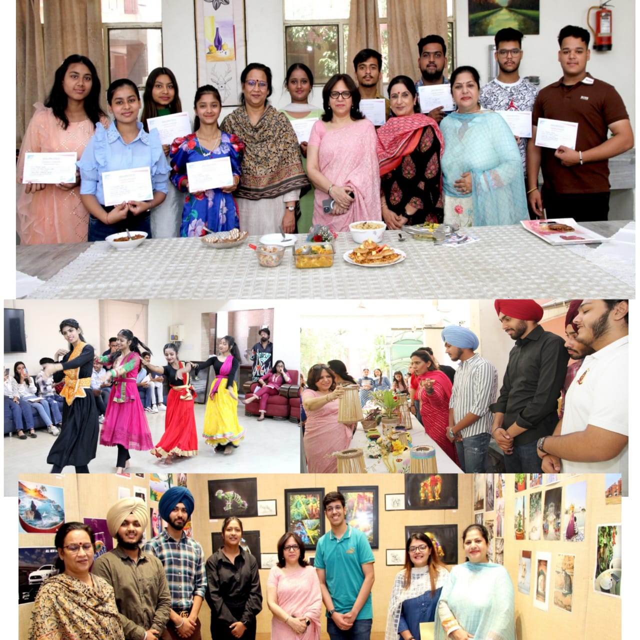 You are currently viewing Apeejay College ऑफ फाइन आर्ट्स जालंधर में चल रही स्किल एनहैंसमेंट कक्षाओं का समापन-समारोह आयोजित