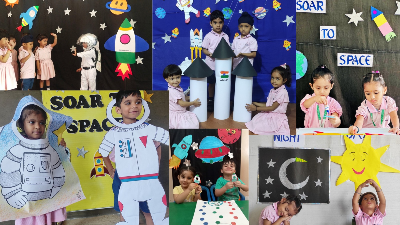 Read more about the article इनोसेंट हार्टस स्कूल के इनोकिड्स के नन्हे बच्चों ने गतिविधियों के माध्यम से ली ब्रह्माण्ड व अंतरिक्ष की जानकारी || The li’l ones of Innokids of Innocent Hearts School learned about the universe and space through activities